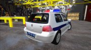 Volkswagen Golf GTI Mk4 Policija para GTA San Andreas miniatura 4