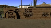 Граффити в районе Idlewood для GTA San Andreas миниатюра 8