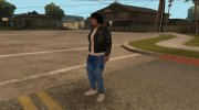 Hfyri in leather jacket for GTA San Andreas miniature 3