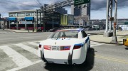 Carbon Motors E7 Concept Interceptor 2012 NYPD для GTA 4 миниатюра 4