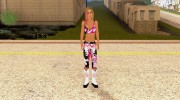Natalya Hart from Smackdown vs Raw 2011 Xbox para GTA San Andreas miniatura 5