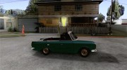 Москвич 412 Cabrio for GTA San Andreas miniature 5