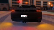 2017 Porsche Boxter S для GTA San Andreas миниатюра 7