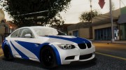 2011 BMW M3 GTS для GTA San Andreas миниатюра 6