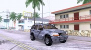 Jeep Grand Cherokee для GTA San Andreas миниатюра 5