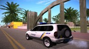 Chevrolet Niva GLC 2009 Национальная Полиция Украины V1 para GTA San Andreas miniatura 3