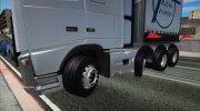 Volvo FH16 660 8x4 Convoy Heavy Weight para GTA San Andreas miniatura 8