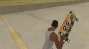 Skateboard Skin 1 для GTA San Andreas миниатюра 4