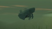 U99 German Submarine для GTA San Andreas миниатюра 8