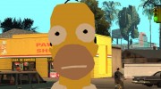 Гомер Симпсон para GTA San Andreas miniatura 4