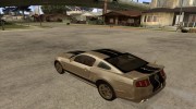 Mustang Shelby 2010 для GTA San Andreas миниатюра 3