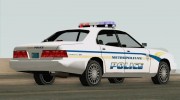 Merit - Metropolitan Police для GTA San Andreas миниатюра 2