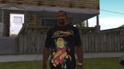 Ed Hardy Rose shirt para GTA San Andreas miniatura 1