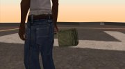 Remastered Satchel для GTA San Andreas миниатюра 2