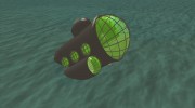 Подводная лодка для GTA San Andreas миниатюра 5