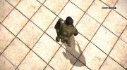 MGSV Ground Zero MSF Soldier para GTA San Andreas miniatura 16