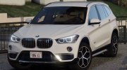 BMW X1 XDrive 20d 2016 Final for GTA 5 miniature 1