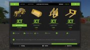 Кировец K-701 ПКУ версия 2.1 para Farming Simulator 2017 miniatura 12