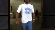 NASA T-Shirt for GTA San Andreas miniature 1