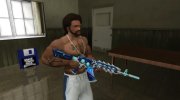 CrossFires AK47 Broken Ice для GTA San Andreas миниатюра 1