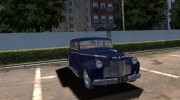 Chevrolet Special DeLuxe Town Sedan 1940 para Mafia: The City of Lost Heaven miniatura 1