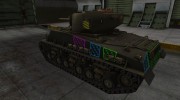 Качественные зоны пробития для M4A2E4 Sherman для World Of Tanks миниатюра 3