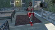 Black Sexy Christmas Bunny now for CBBE для Fallout 4 миниатюра 1