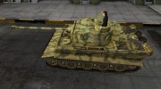 Ремоделинг для Pz VI Tiger I со шкуркой for World Of Tanks miniature 2
