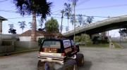 Chevrolet Blazer K5 Monster Skin 4 для GTA San Andreas миниатюра 4