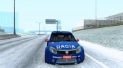 Dacia Sandero Rally para GTA San Andreas miniatura 5