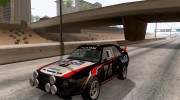 Audi Sport Quattro Rally Group B para GTA San Andreas miniatura 7