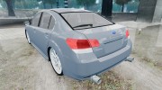 Subaru Legacy B4 для GTA 4 миниатюра 3