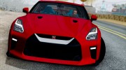 Nissan GTR 2017 для GTA San Andreas миниатюра 7