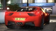 Ferrari 458 Italia 2010 для GTA 4 миниатюра 2