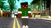 Bigsmoke Minecraft Skin для GTA San Andreas миниатюра 1