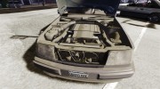 Mercedes-Benz W124 E500 1995 para GTA 4 miniatura 14