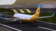 Boeing 737-800 Orbit Airlines for GTA San Andreas miniature 3