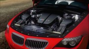 BMW M6 E63 2010 для GTA San Andreas миниатюра 9