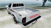 Toyota Hilux 2010 2 doors для GTA 4 миниатюра 3