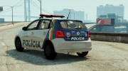 Volkswagen Gol G6 Polícia Militar Brasil FINAL para GTA 5 miniatura 2