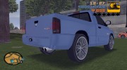 Dodge Ram SRT-10 TT Black Revel для GTA 3 миниатюра 8