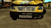 ГАЗель 2705 (маршрутное такси, семиместная) для GTA San Andreas миниатюра 6