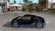 Bugatti Veyron Super Sport final для GTA San Andreas миниатюра 2