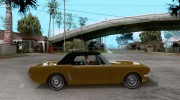 Ford Mustang 289 1964 для GTA San Andreas миниатюра 5