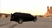 Chevrolet Tahoe для GTA San Andreas миниатюра 3