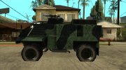 Alvis AT105E Saxon для GTA San Andreas миниатюра 2