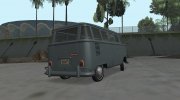 Volkswagen Transporter T1 Deluxe Bus для GTA San Andreas миниатюра 2