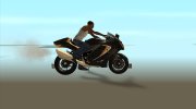 2024 Suzuki Hayabusa для GTA San Andreas миниатюра 4