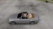 Rolls-Royce Phantom Drophead Coupe для GTA San Andreas миниатюра 2