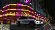 Toyota Land Cruiser Coatian police para GTA San Andreas miniatura 2